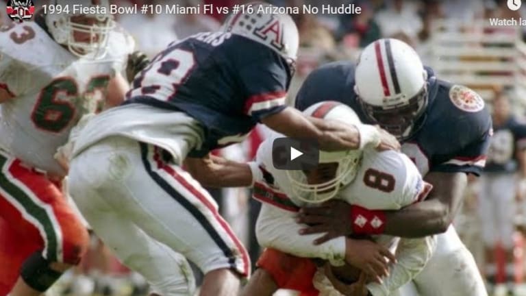 Offseason re-watch party: Arizona shuts out Miami in 1994 Fiesta Bowl